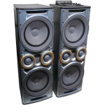 Hχείο Bluetooth με Διπλά Woofer 12", LED Φωτισμό & 2 Ασύρματα Μικρόφωνα Meirende MR-1212N - Image 5
