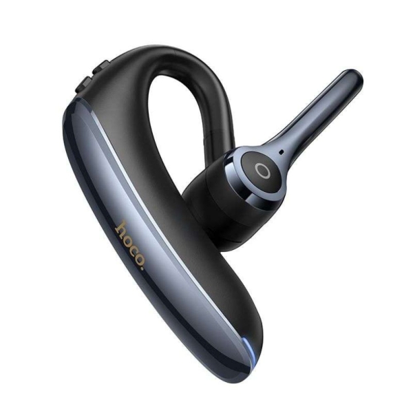 Hoco E90 - Ασύρματο In-Ear Mono Επαγγελματικό Bluetooth Headset με ENC σε Μαύρο Χρώμα