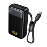 Hoco Q53 Power Bank 12000mAh 65W Power Delivery Μαύρο