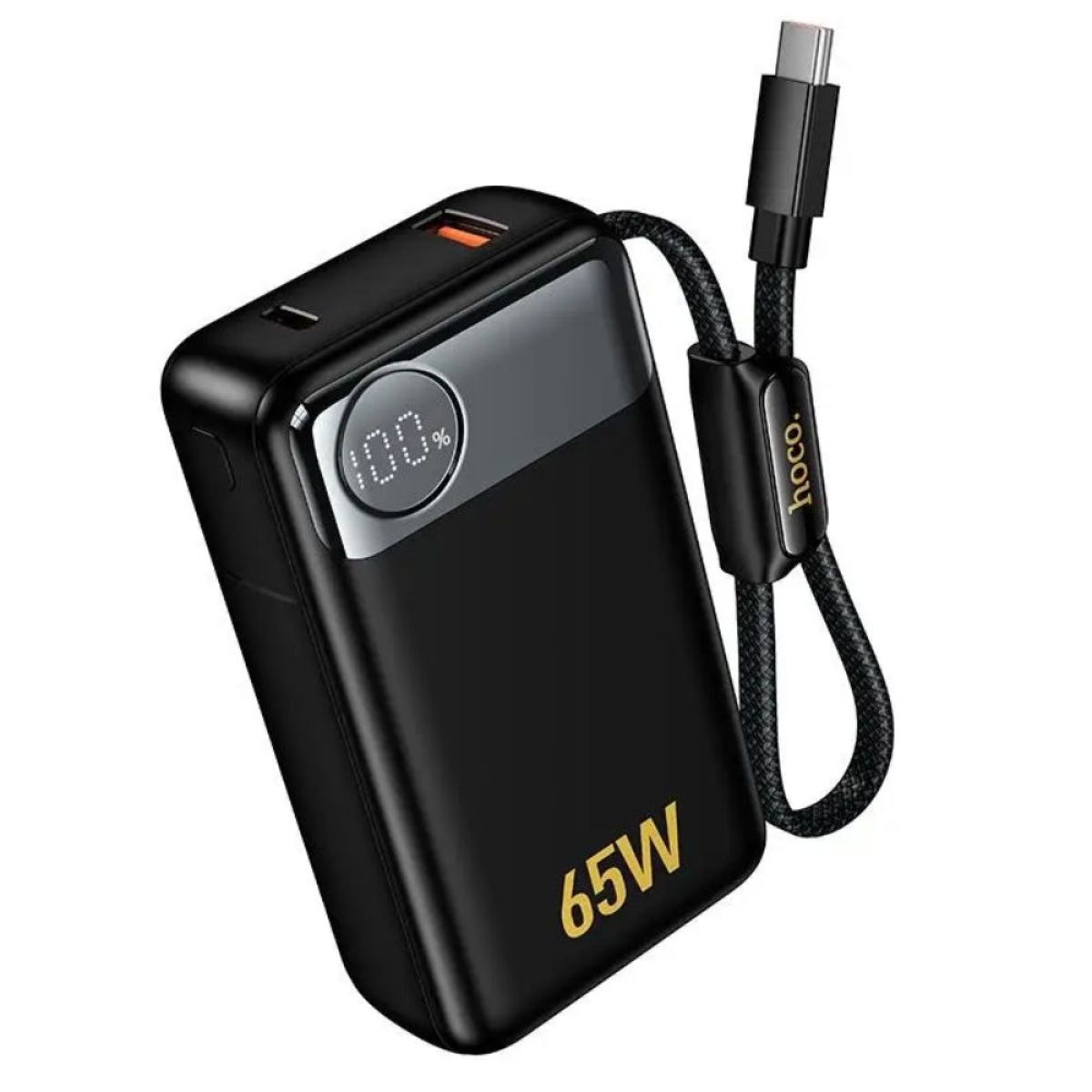 Hoco Q53 Power Bank 12000mAh 65W Power Delivery Μαύρο