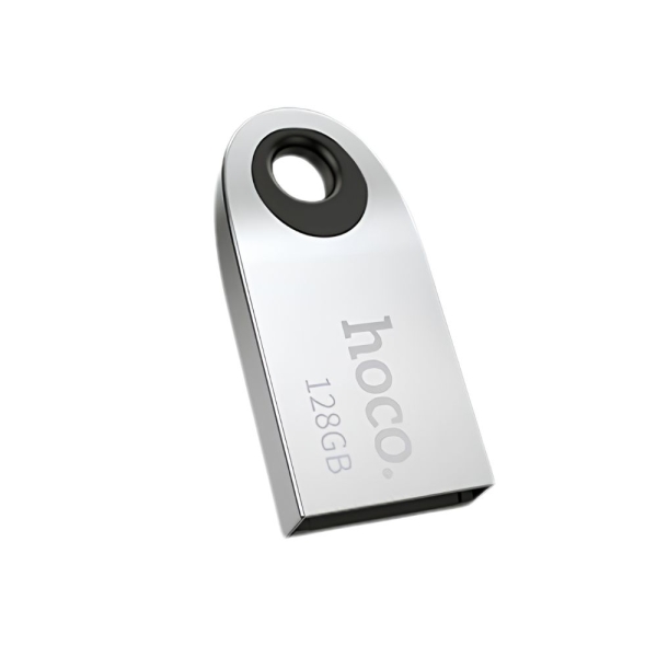 Hoco UD9 Insightful 128GB USB 2.0 Stick Ασημί