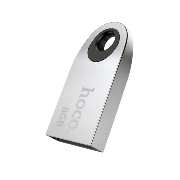 Hoco UD9 Insightful 8GB USB 2.0 Stick Ασημί