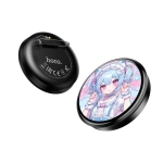 Hoco Wireless Display Badge 1 85'' 360p Y130 Μαύρο