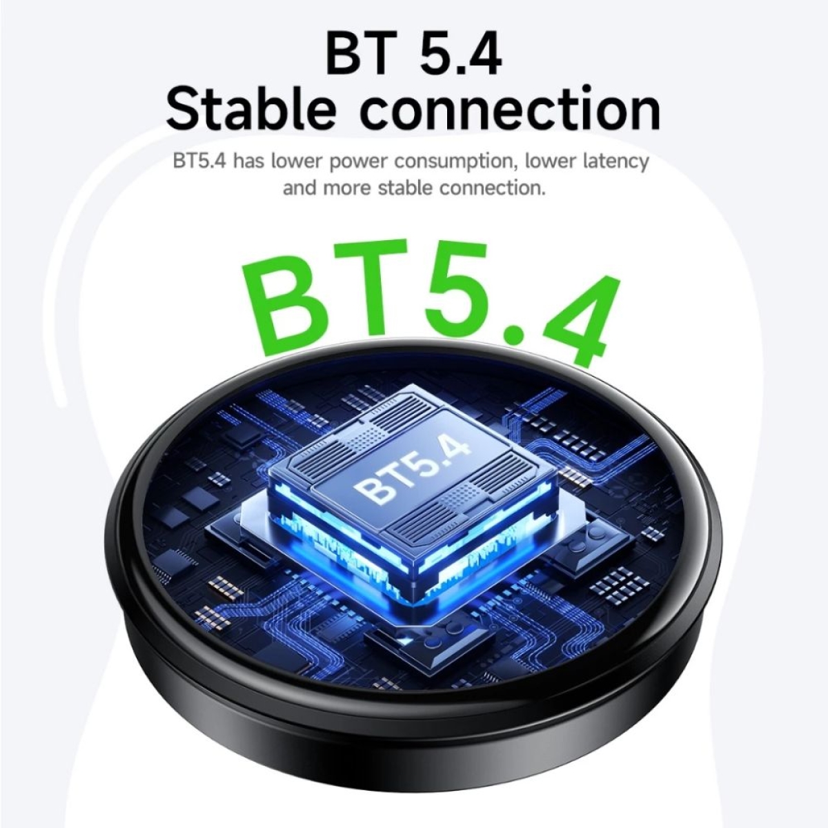 Hoco Wireless Display Badge 1 85'' 360p Y130 Μαύρο