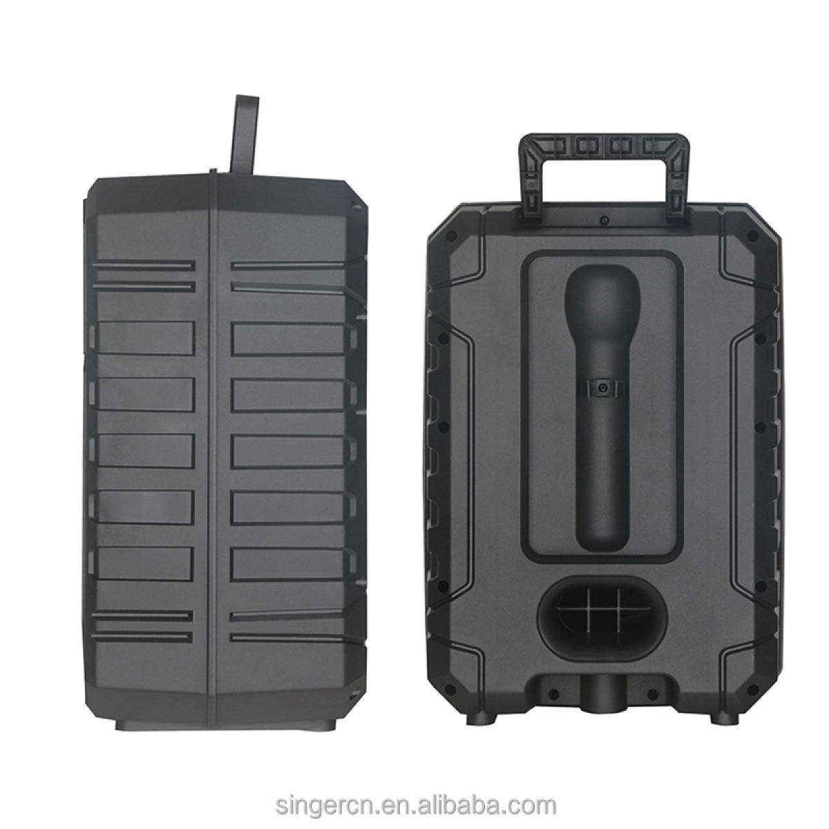 Ηχείο Karaoke Bluetooth 12″ 20W με RGB Φωτισμό, Μικρόφωνο & Τηλεχειριστήριο OK-1221 - Image 2