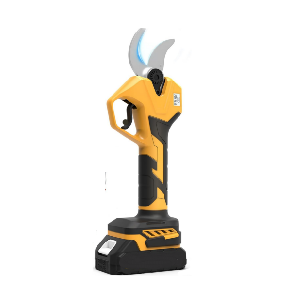 Ηλεκτρικό Κλαδευτήρι Μπαταρίας 21V με Brushless Μοτέρ και Κοπή 40mm HJ-001