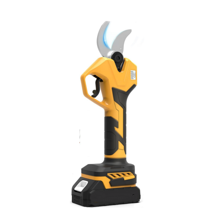 Ηλεκτρικό Κλαδευτήρι Μπαταρίας 21V με Brushless Μοτέρ και Κοπή 40mm HJ-001