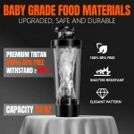 Ηλεκτρικό Shaker Πρωτεΐνης 700ml USB-C με Αυτόματη Ανάδευση MDHL FFX-396 - Image 6