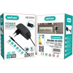 Ηλεκτρονικό Τροφοδοτικό 12V 2A 24W για Ταινίες LED & Συσκευές Aerbes AB-E952 - Image 2