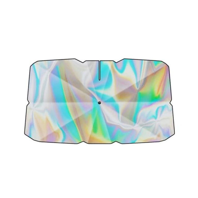 Ηλιοπροστασία Παρμπρίζ Αυτοκινήτου 140x79cm Titanium Silver W19420-3