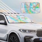 Ηλιοπροστασία Παρμπρίζ Αυτοκινήτου 140x79cm Titanium Silver W19420-3 - Image 3