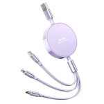 Καλώδιο Φόρτισης 3 σε 1 Lightning, Type-C & Micro USB 3A 1.1m Remax RC-C019