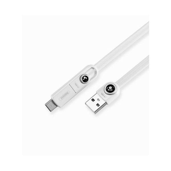 Καλώδιο Φόρτισης 3 σε 1 USB-A σε Lightning, Type-C & Micro USB 1m Remax RC-073TH