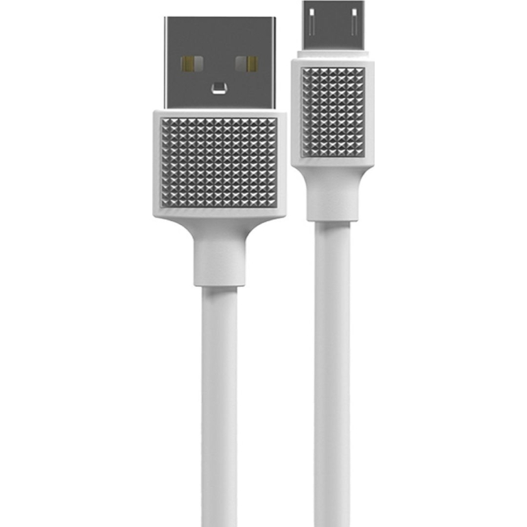 Καλώδιο Φόρτισης & Data USB-A σε Micro USB 1m Λευκό WK WDC-069M