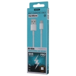 Καλώδιο Φόρτισης και Μεταφοράς Δεδομένων USB σε Micro USB 1m Remax RC-163M - Image 3