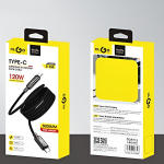Καλώδιο Φόρτισης USB-C σε USB-C PD 120W 3m Klgo S-154