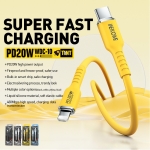 Καλώδιο Γρήγορης Φόρτισης Type-C σε Lightning 20W 1m Wekome WDC-10 - Image 5
