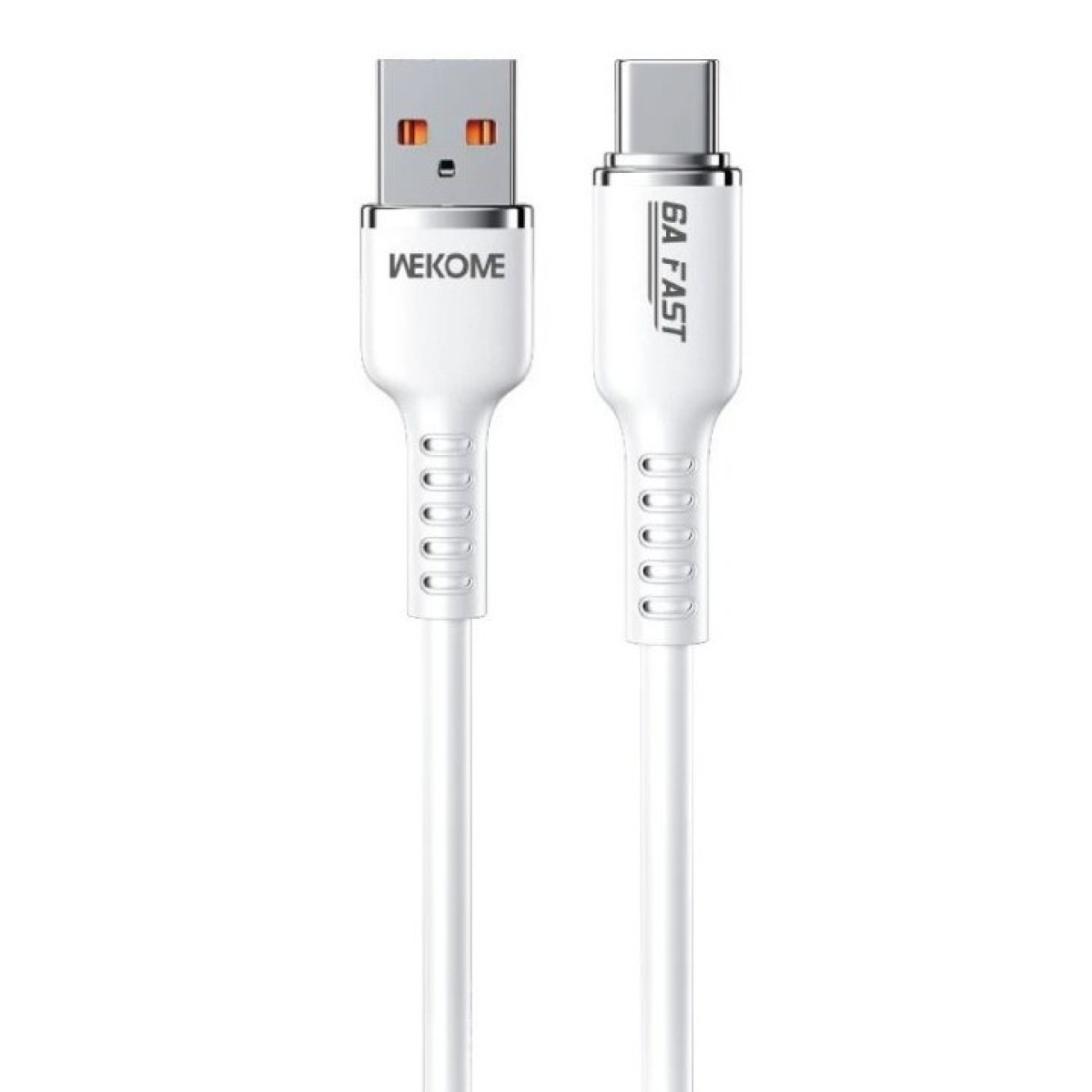 Καλώδιο Γρήγορης Φόρτισης Type-C σε Type-C 100W 6A 1.2m Wekome WDC-09A