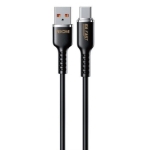 Καλώδιο Γρήγορης Φόρτισης Type-C σε Type-C 100W 6A 1.2m Wekome WDC-09A