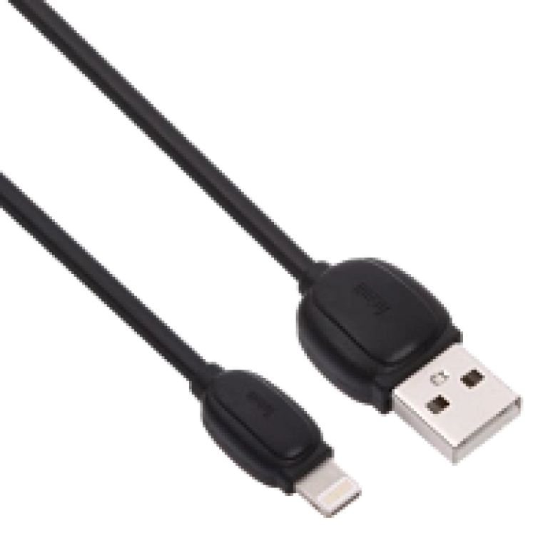 Καλώδιο USB-A σε Lightning για iPhone Μαύρο Moxom CC-65