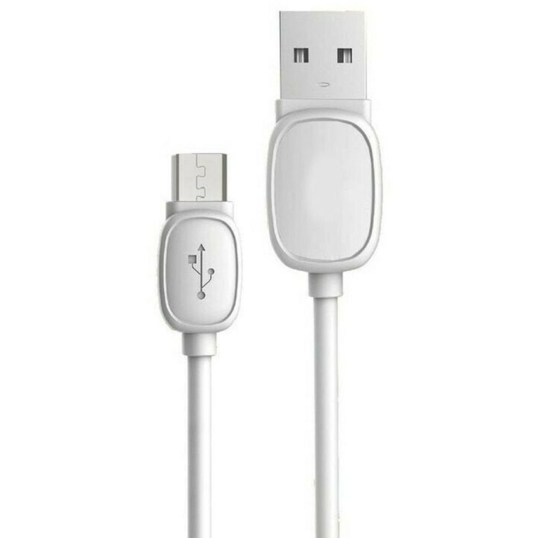 Καλώδιο USB-A σε Micro USB 2.0 1m Λευκό Moxom CC-65