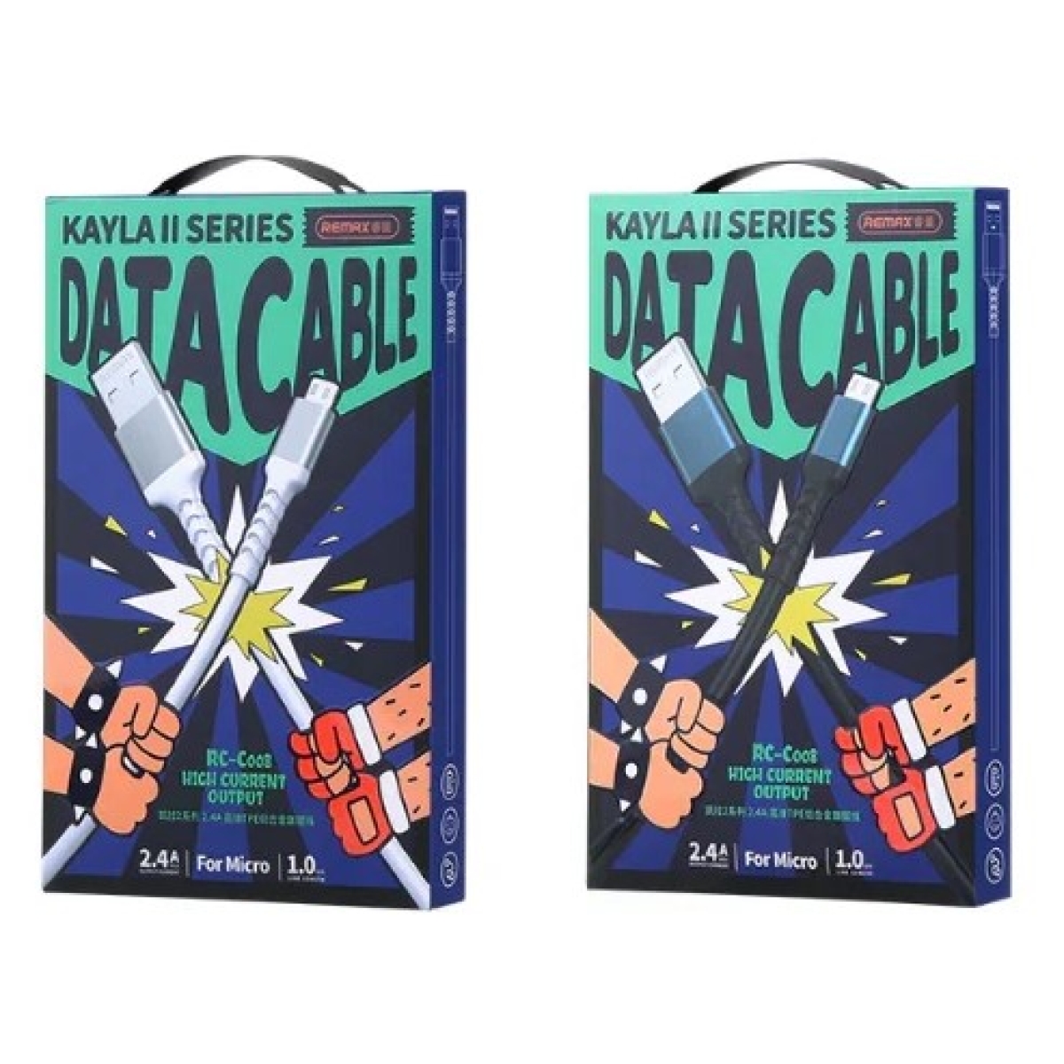 Καλώδιο USB-A σε Micro USB 2.4A 1m Remax RC-C008M - Image 5