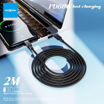 Καλώδιο USB-C σε USB-C 60W 2m USB 2.0 Moxom MX-CB339 - Image 3