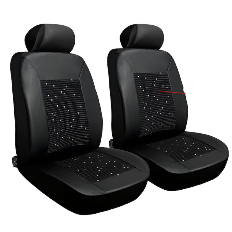 Καλύμματα Μπροστινών Καθισμάτων PU Airbag Compatible Kmt Style 2000208