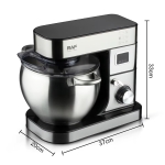 Κουζινομηχανή RAF R.6603 2000W με Κάδο 8L Inox 6 Ταχύτητες