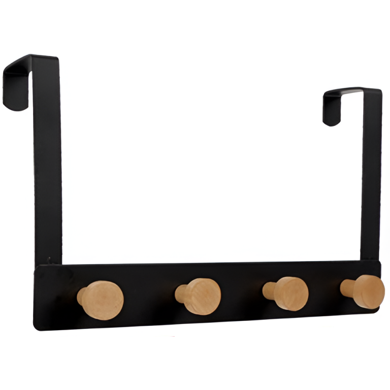 Κρεμάστρα Πόρτας με 4 Γάντζους 28cm Kmt Style 3210001