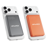 Μαγνητικό Ασύρματο Power Bank 10000mAh 20W με Αναδιπλούμενη Βάση AWEI MH805