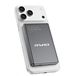 Μαγνητικό Ασύρματο Power Bank 10000mAh 20W με Αναδιπλούμενη Βάση AWEI MH805