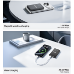 Μαγνητικό Ασύρματο Power Bank 10000mAh 20W με Αναδιπλούμενη Βάση AWEI MH805 - Image 6