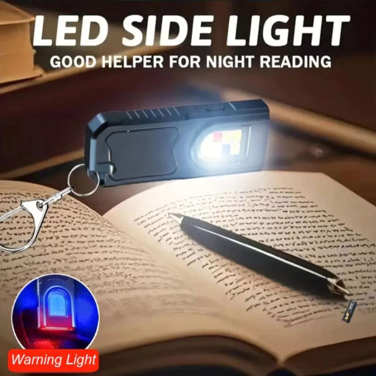 Mini Επαναφορτιζόμενος Φακός LED 5 Λειτουργιών