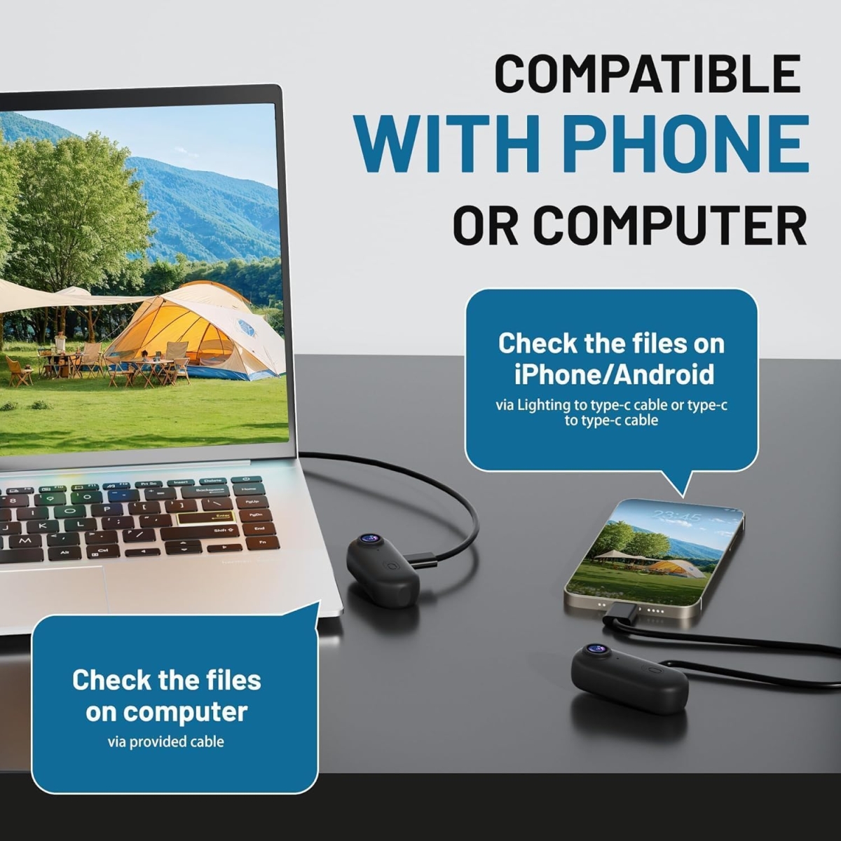 Mini Κάμερα 4K WiFi 130° με Μαγνητική Στήριξη M10 - Image 5