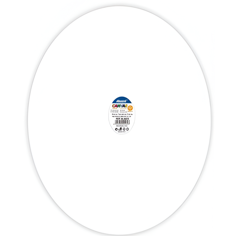 Οβάλ Τελαρωμένος Καμβάς Ζωγραφικής 280g 40x50cm Alsuomi AL6475