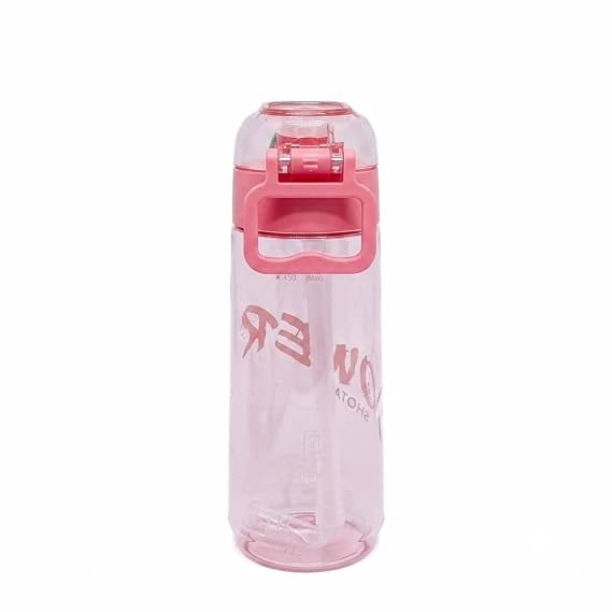 Παγούρι Νερού 600ml με Καλαμάκι, Flip-Top Καπάκι & Λαβή Μεταφοράς SHOTAY ST-7613-T - Image 11