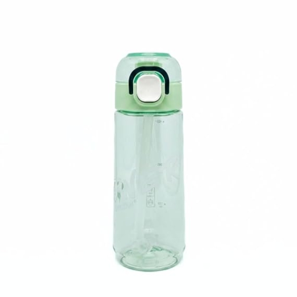 Παγούρι Νερού 600ml με Καλαμάκι, Flip-Top Καπάκι & Λαβή Μεταφοράς SHOTAY ST-7613-T