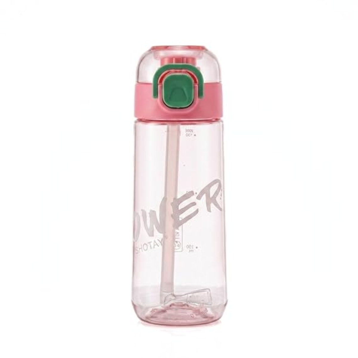 Παγούρι Νερού 600ml με Καλαμάκι, Flip-Top Καπάκι & Λαβή Μεταφοράς SHOTAY ST-7613-T