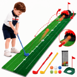 Παιδικό Σετ Golf με Αυτόματη Επιστροφή Μπάλας Δεινόσαυρος – 3 Μπαστούνια & 6 Μπάλες 7888-60B