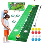 Παιδικό Σετ Golf με Τάπητα Putting – 3 Τρύπες – Indoor & Outdoor 7888-46A - Image 2