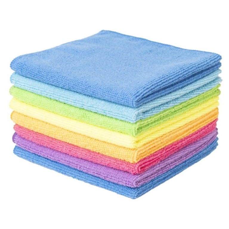 Πανιά Καθαρισμού Microfiber 30x30cm 8τμχ LiAo G130105