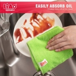 Πανιά Καθαρισμού Microfiber 35x30cm 10τμχ LiAo G130106 - Image 4