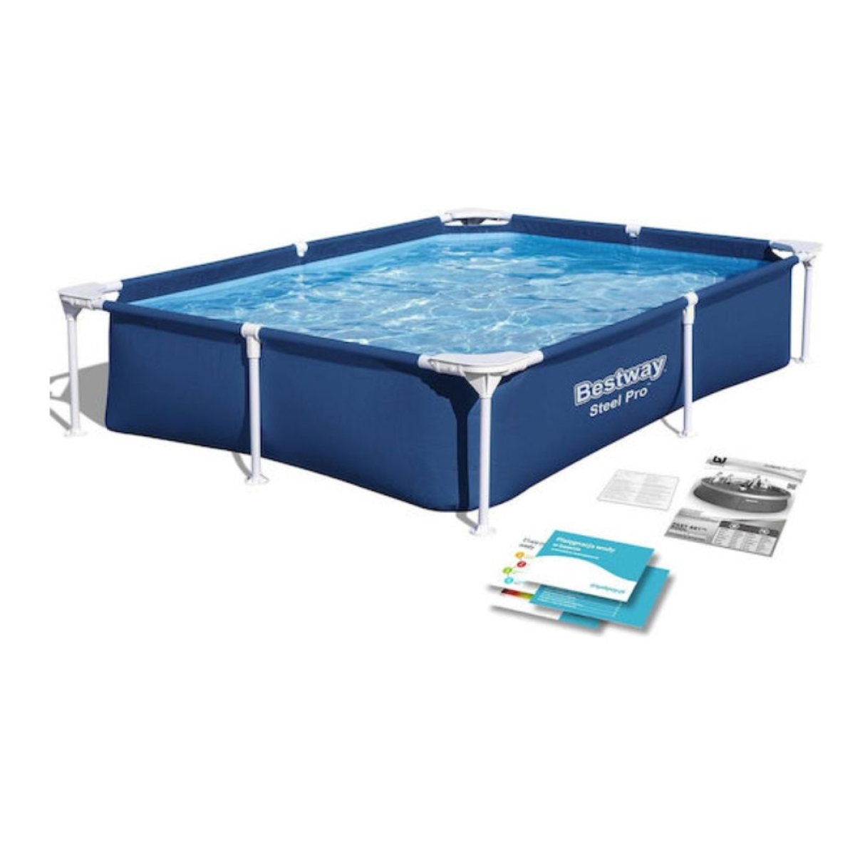 Πισίνα Bestway Steel Pro 221x150x43εκ.