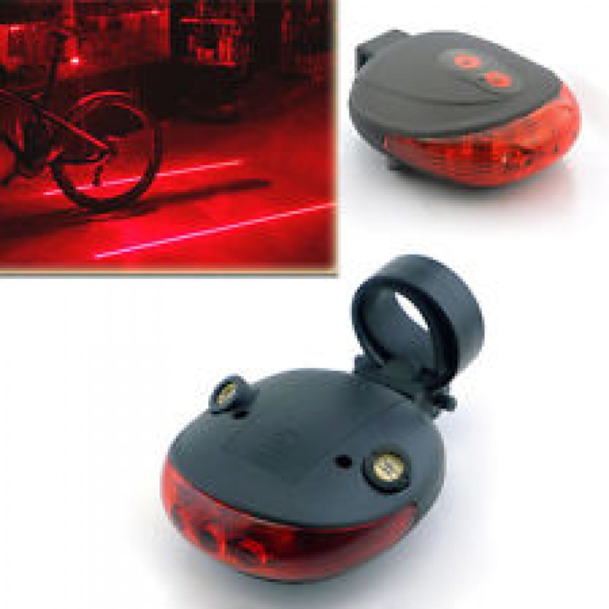 Πίσω Φανάρι Ποδηλάτου LED με Laser DP-1030 - Image 7