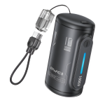 Power Bank 10000mAh 22.5W Fast Charge με Αποσπώμενο Καλώδιο Awei WP-117