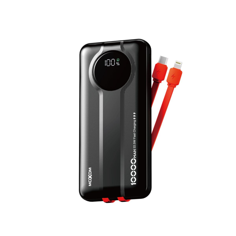 Power Bank 10000mAh με Γρήγορη Φόρτιση 22.5W & PD 20W Moxom MX-PB206