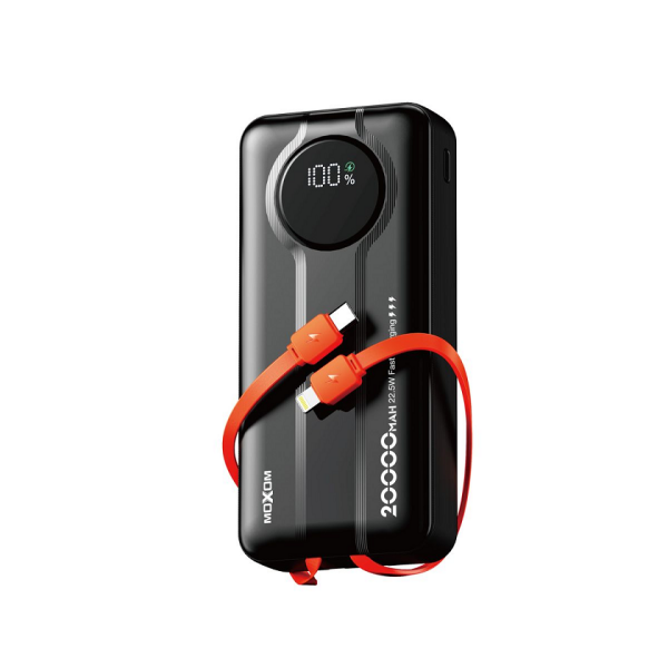 Power Bank 20.000mAh με Γρήγορη Φόρτιση 22,5W Moxom MX-PB207