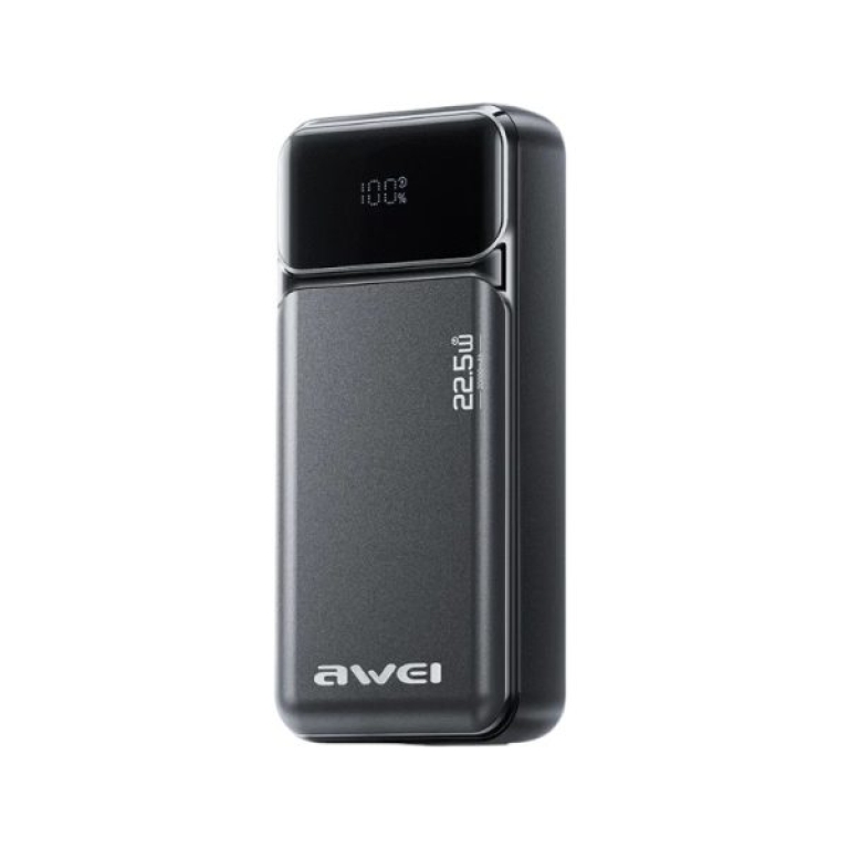 Power Bank 20000mAh 22.5W Fast Charge με Ψηφιακή Οθόνη Awei PA-92