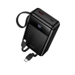Power Bank Hoco DYM12 20000mAh 22.5W με Ενσωματωμένα Καλώδια